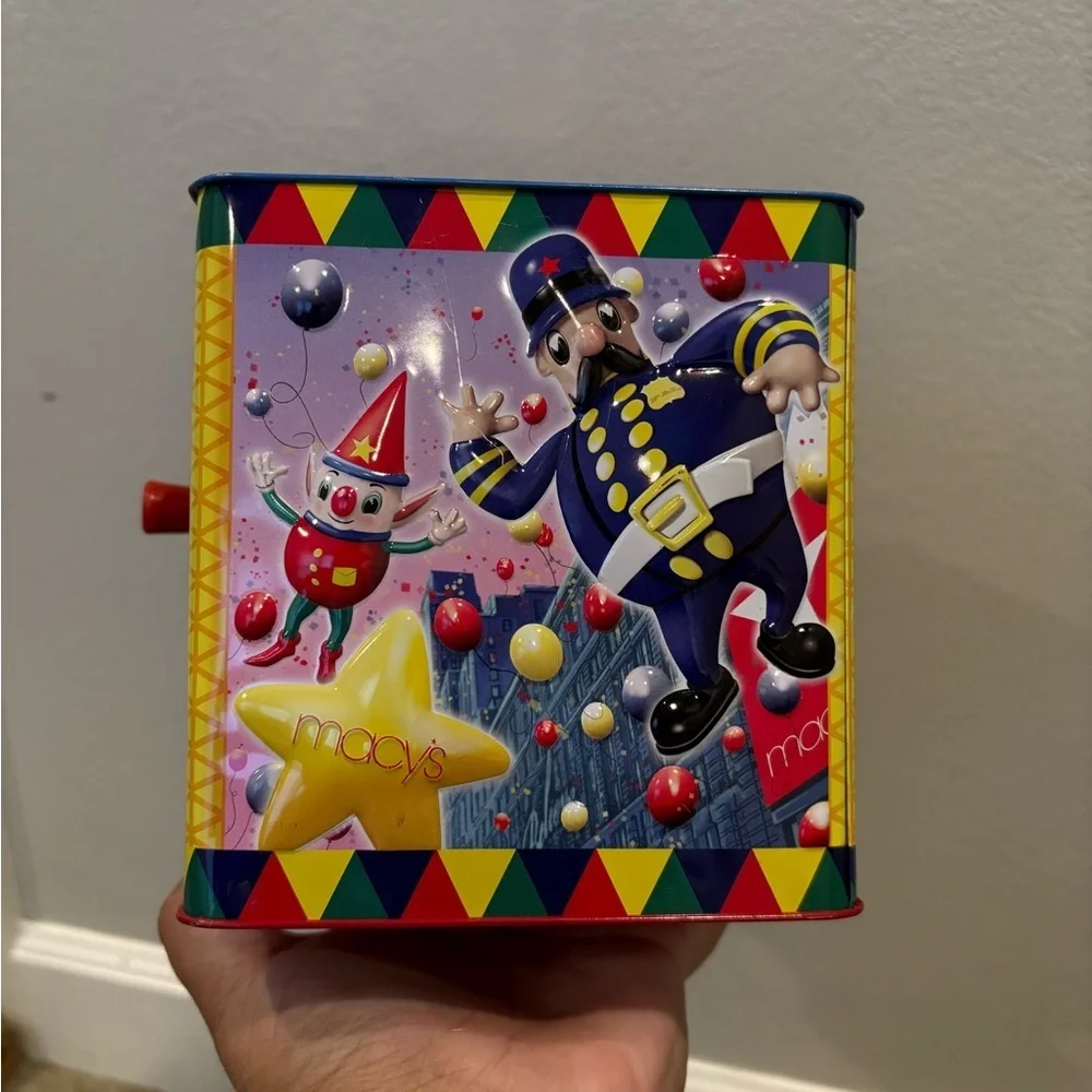 Macy's 90th Thanksgiving Day Parade Jack-in-the-Box toy By Schylling 2016 Works!